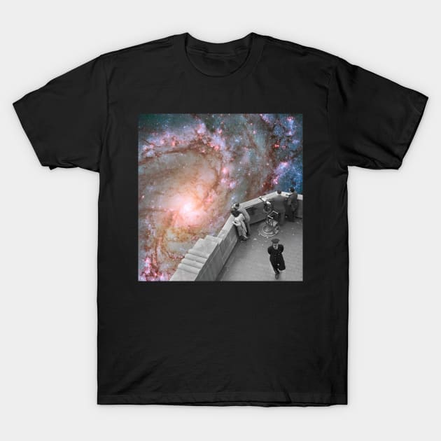 Messier 83 T-Shirt by Lerson Pannawit